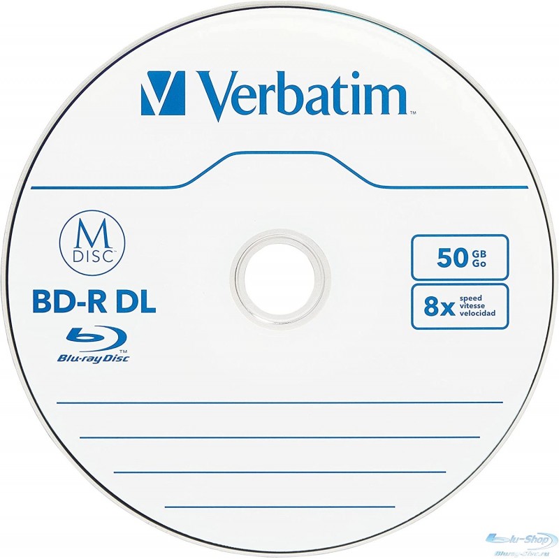 Verbatim M-DISC BD-R DL 50 ГБ 8X