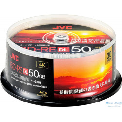 Victor JVC Blu-ray диски BD-RE 50 ГБ 2x