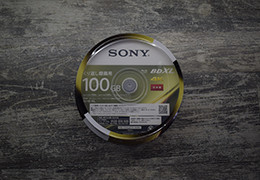 Диски Sony Blu-ray BD-RE BDXL 100 ГБ 2X