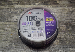 Диски Verbatim Blu-ray BD-R BDXL 100 ГБ 2-4X